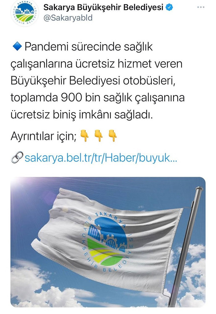 AKP'li belediye, 4 bin sağlık çalışanı olan ilde 900 bin sağlık çalışanına hizmet vermiş! - Resim : 1