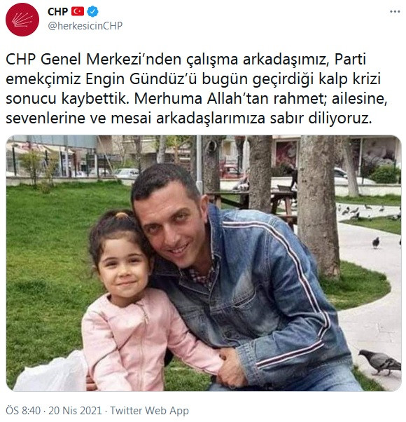 CHP Genel Merkezi'ni sarsan ölüm haberi - Resim : 2