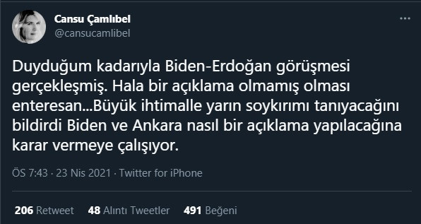 'Erdoğan ve Biden görüştü, Ankara ne açıklama yapacağını düşünüyor!' - Resim : 2