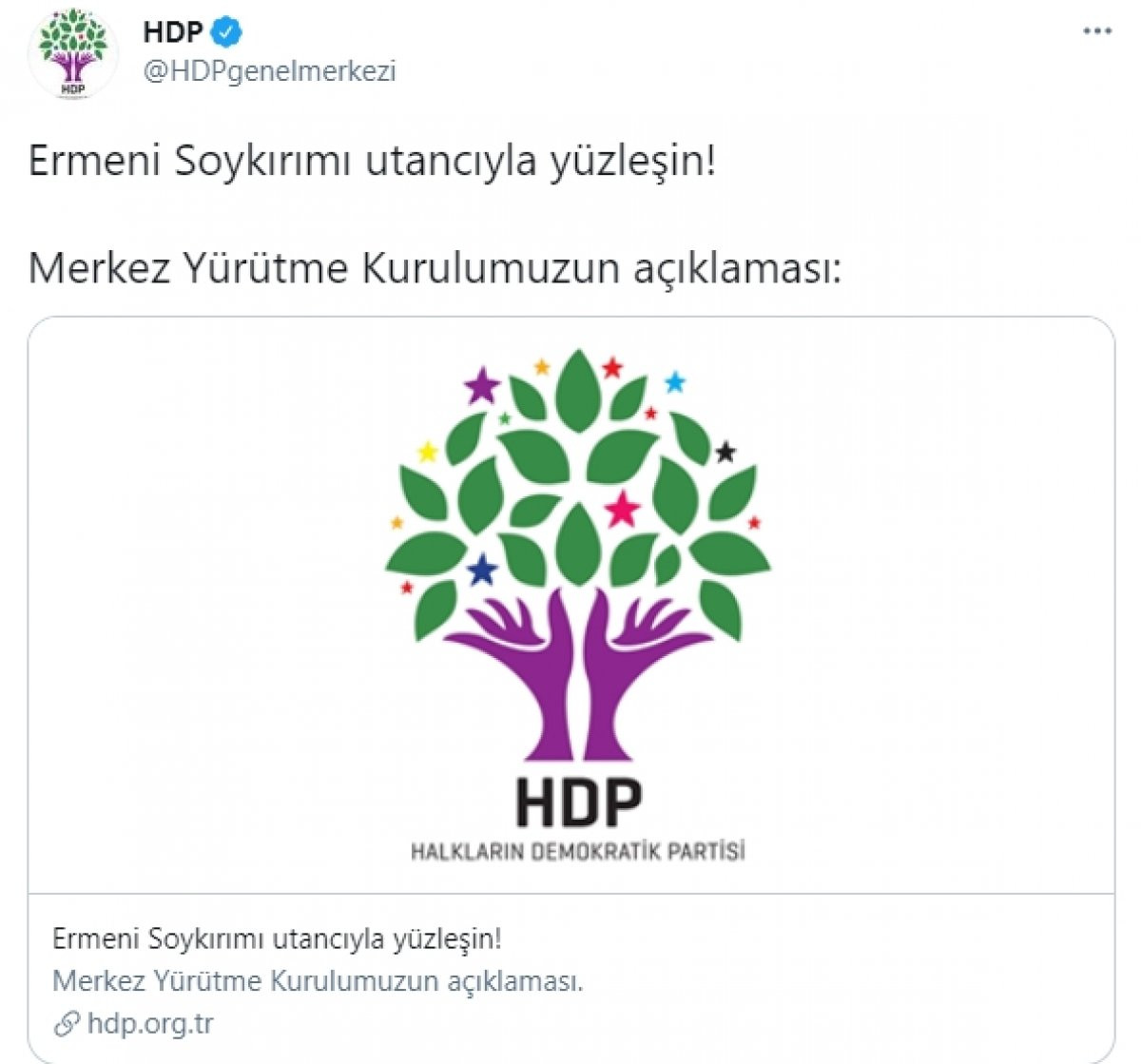 HDP'den 1915 olayları açıklaması - Resim : 1