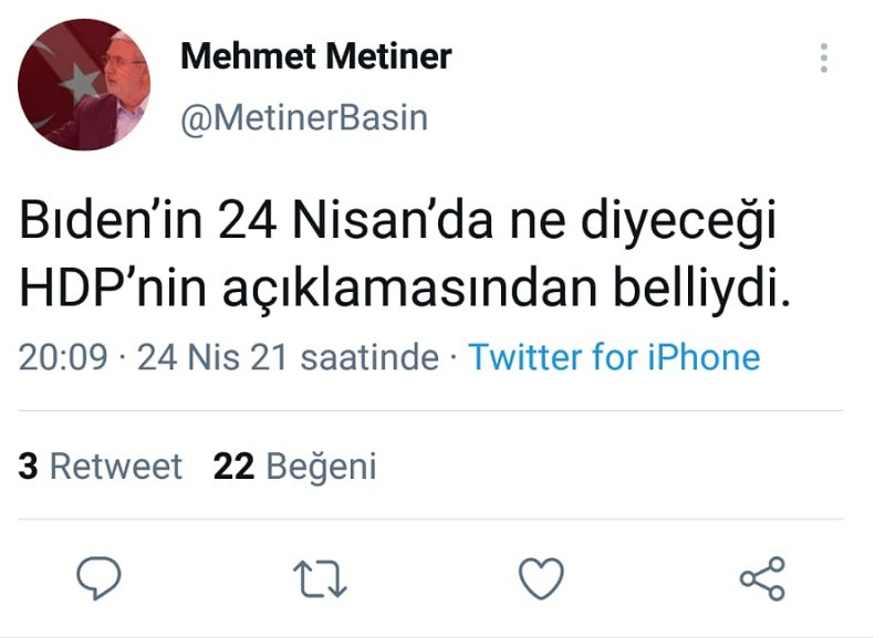 AKP'li Mehmet Metiner 'büyük resmi' gördü: HDP'den belliydi! - Resim : 1