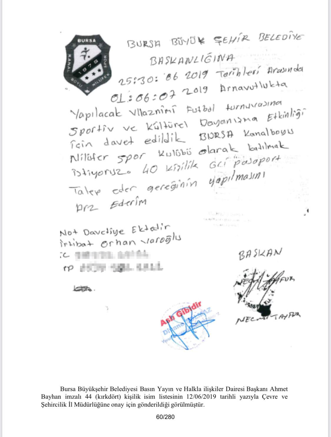 Bir gri pasaport skandalı da Bursa Büyükşehir Belediyesi'nde belgeleriyle patladı! 'Öyle kapsamlı ki akıl alır gibi değil' - Resim : 3