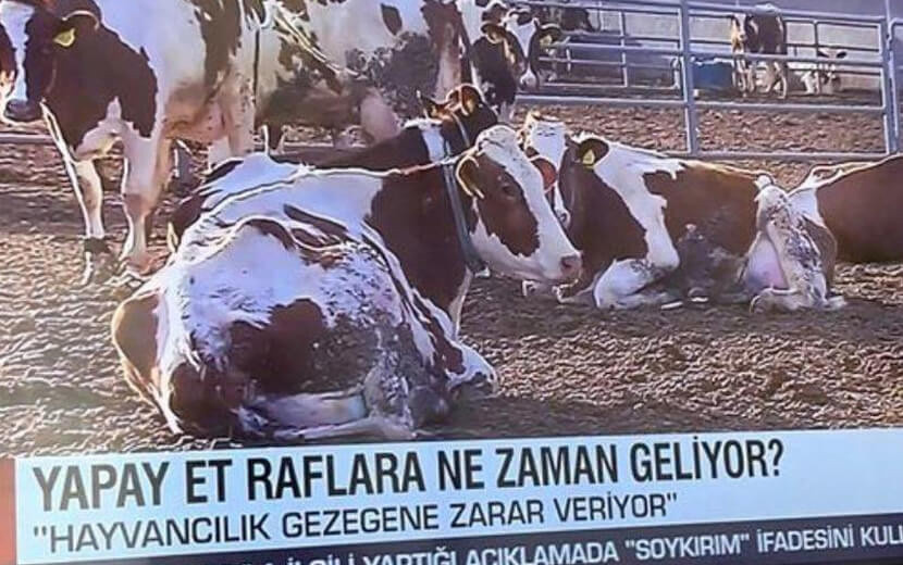 CNN Türk'ten tepki çeken 'yapay et' haberi - Resim : 1