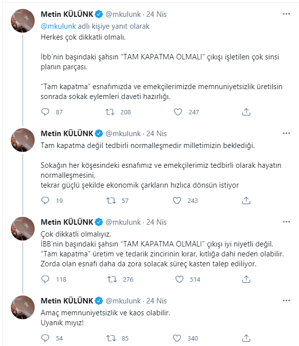 İmamoğlu'nun tam kapanma isteğine 'planın parçası' diyen AKP'li isim Erdoğan'ın kararıyla şoke oldu - Resim : 1