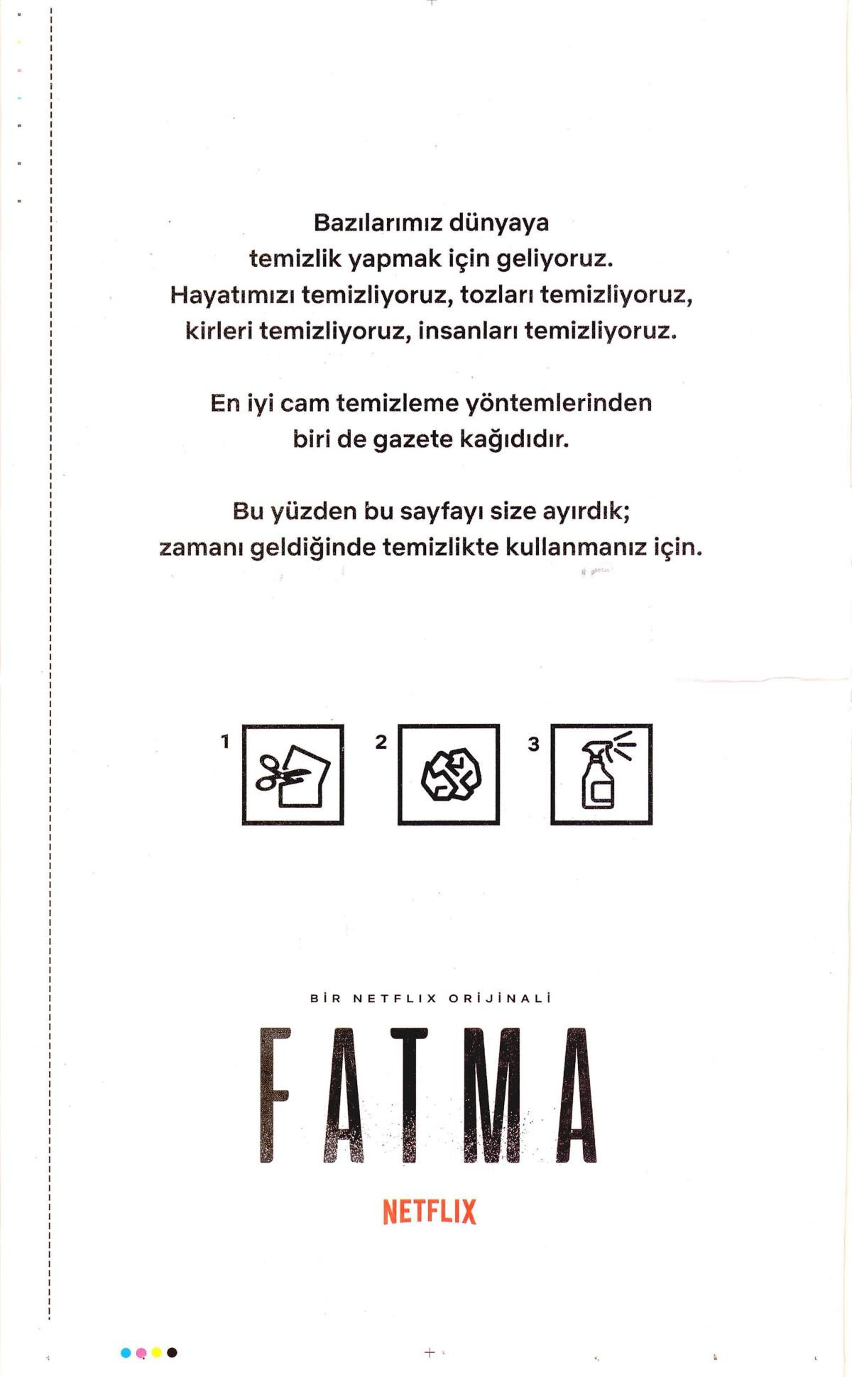 Netflix Türkiye'den tartışma yaratacak 'Fatma' ilanı! - Resim : 1