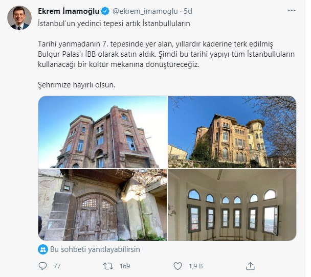 Ekrem İmamoğlu: İstanbul'un yedinci tepesi artık İstanbulluların! - Resim : 1