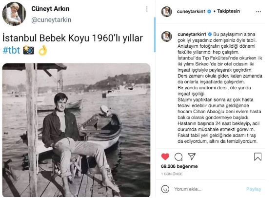 Cüneyt Arkın'dan 'çok iyi yaşadınız' yorumuna duygusal yanıt - Resim : 1