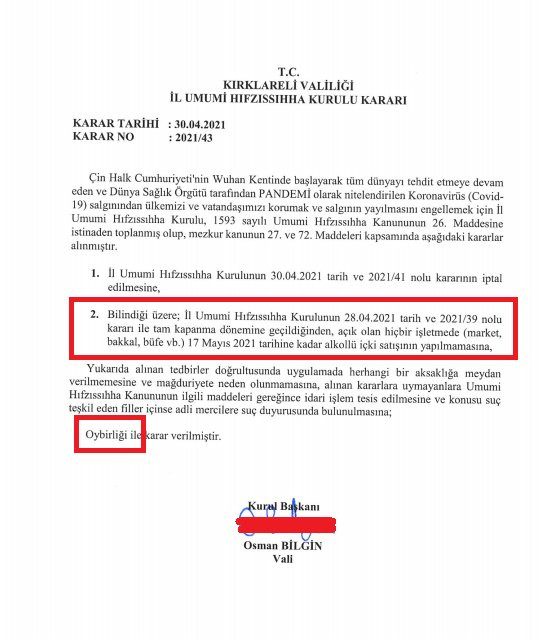 İçki yasağında da yalana sarıldılar! Valiliğin 'oy birliği' dediği kararda CHP'li belediyenin imzasının olmadığı ortaya çıktı - Resim : 2