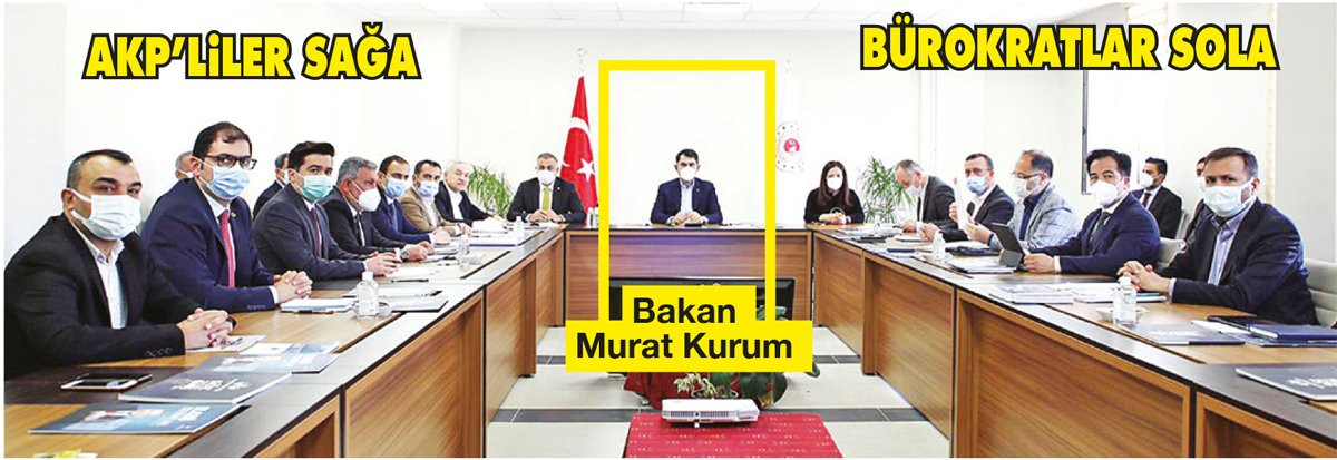CHP davet edilmedi! AKP'liler ve bürokratlardan toplantı - Resim : 1