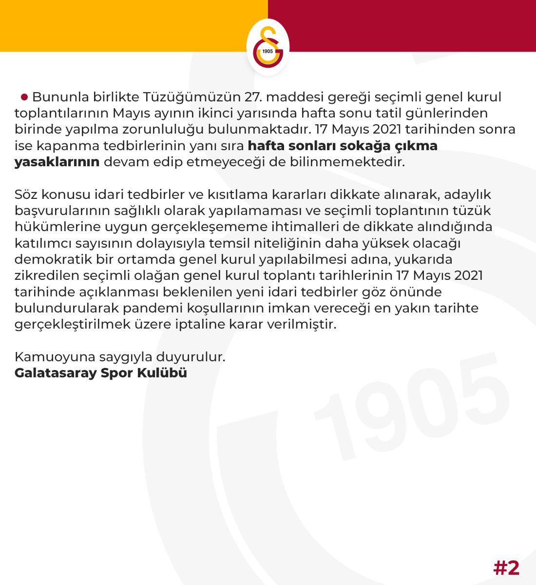 Galatasaray'da başkanlık seçimi iptal oldu - Resim : 2