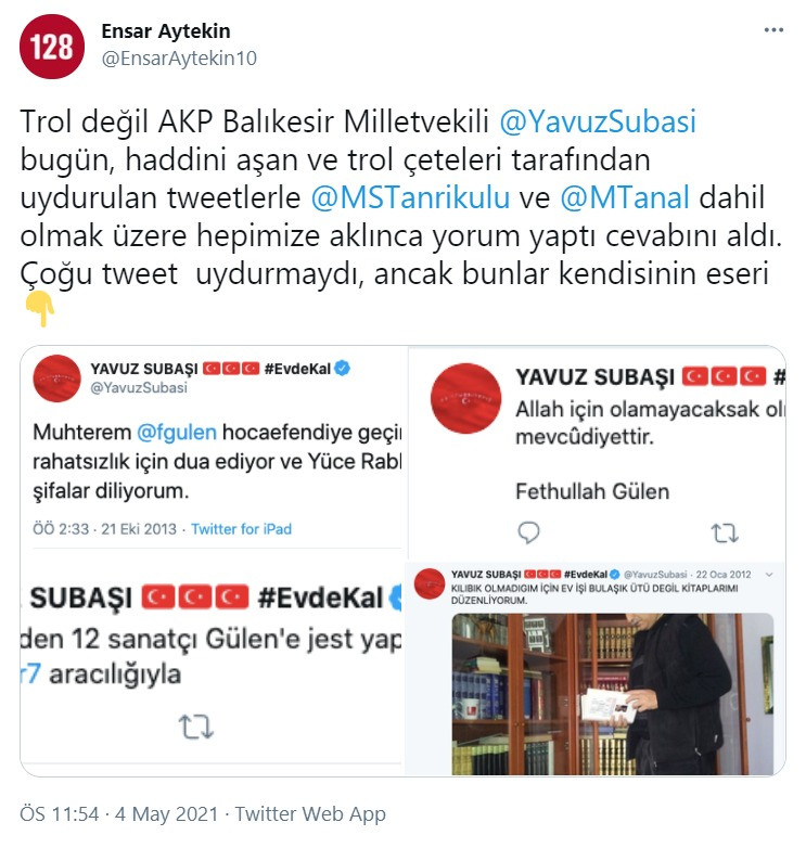 CHP'li Ensar Aytekin AKP'li vekilin FETÖ sevdasını ifşa etti: 'AKP’nin il teşkilatına çağrımdır' - Resim : 1