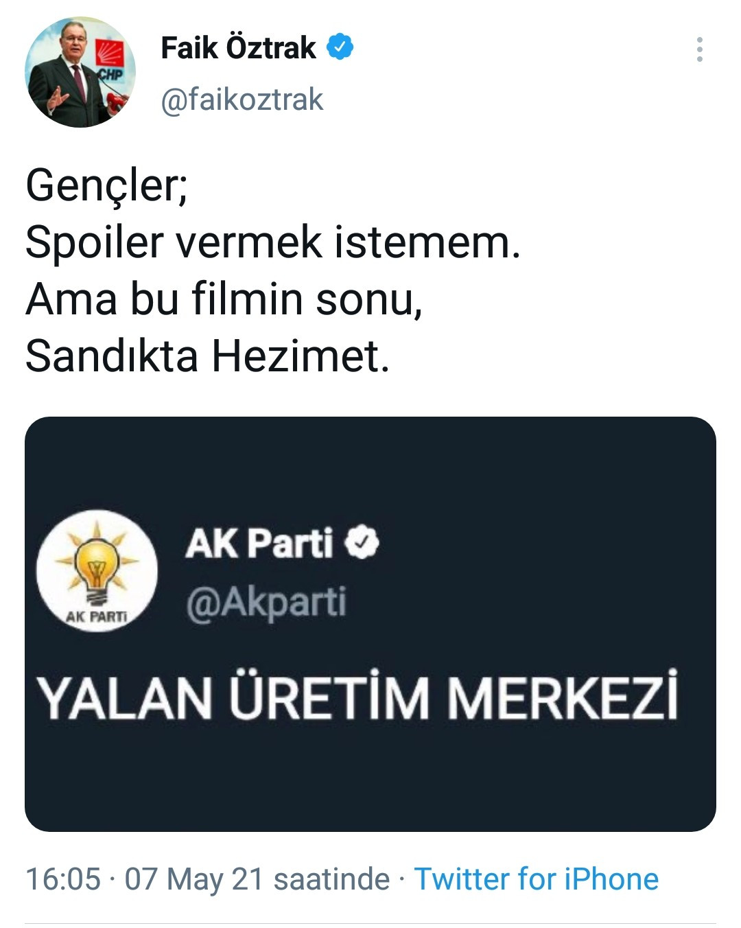 Faik Öztrak'dan Z kuşağına AKP mesajı: Spoiler vermek istemem - Resim : 2