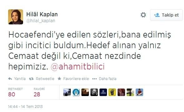 FETÖ'ye şiirler yazan Hilal Kaplan 'sütten çıkmış ak kaşık' oldu, yine CHP'yi suçladı - Resim : 1