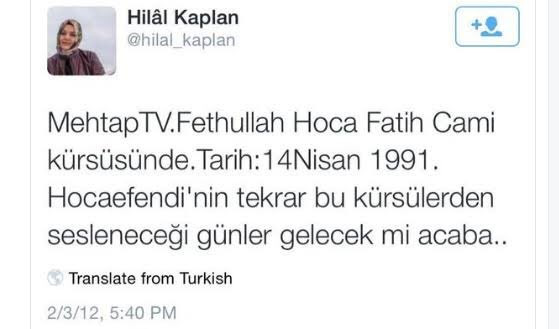 FETÖ'ye şiirler yazan Hilal Kaplan 'sütten çıkmış ak kaşık' oldu, yine CHP'yi suçladı - Resim : 2