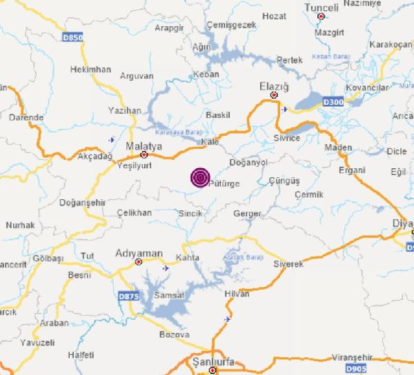 Malatya'da 3.9 büyüklüğünde deprem - Resim : 1