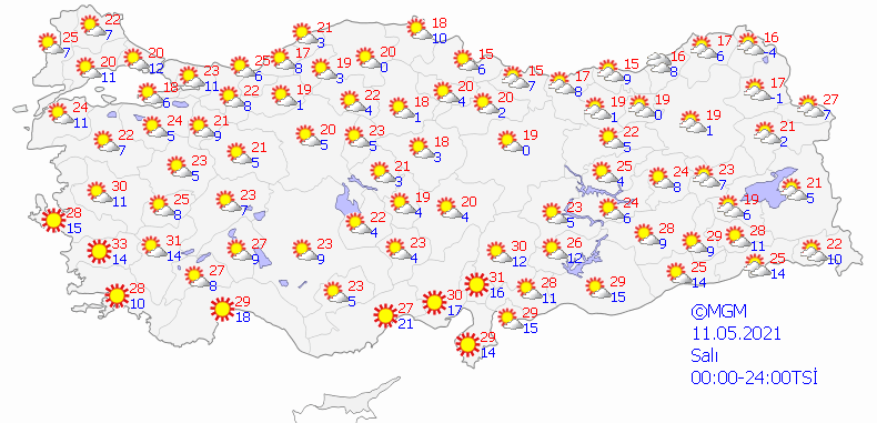 Meteoroloji'den 5 günlük hava durumu raporu: Hava sıcaklıkları nasıl olacak? - Resim : 3