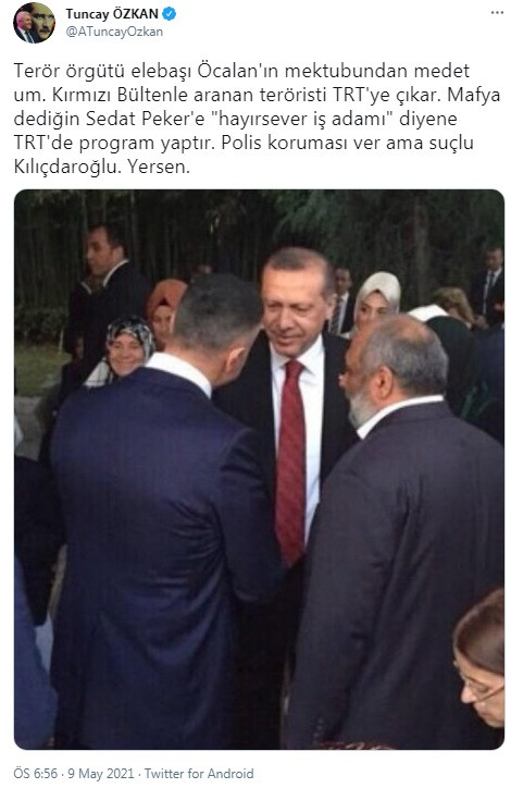 CHP'den Süleyman Soylu'ya 'Sedat Peker ve Öcalan' göndermeli bomba Kılıçdaroğlu yanıtı - Resim : 4