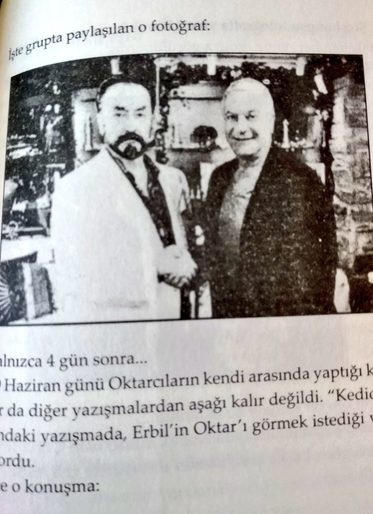 Mehmet Ali Erbil, Adnan Oktar ile aynı karede - Resim : 1