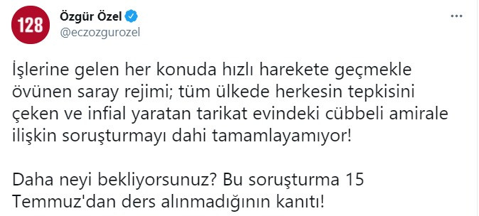 CHP'li Özgür Özel iktidarı topa tuttu: Bu soruşturma 15 Temmuz'dan ders alınmadığının kanıtı! - Resim : 3