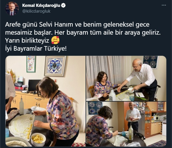 Kılıçdaroğlu ailesinin bayram hazırlığı - Resim : 1
