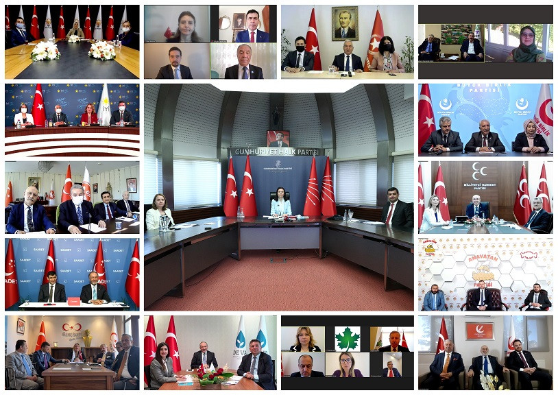 CHP heyeti AKP, DSP, HDP, İYİ Parti ve Vatan Partisi heyetleri ile bayramlaştı - Resim : 3