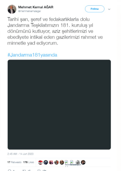 Twitter, 'Mehmet Kemal Ağar' hesabını askıya aldı - Resim : 2