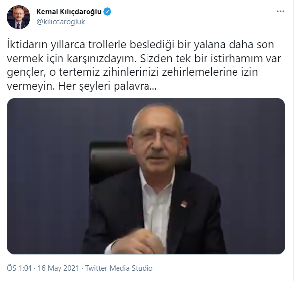 Kılıçdaroğlu, 'iktidarın yalanlarına son vermek için' kameranın karşısına geçti, tek tek anlattı - Resim : 1