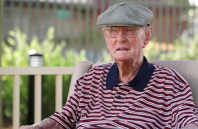 111 yaşındaki Avustralyalı 'uzun yaşama sırrı'yla şaşkına çevirdi - Resim : 1