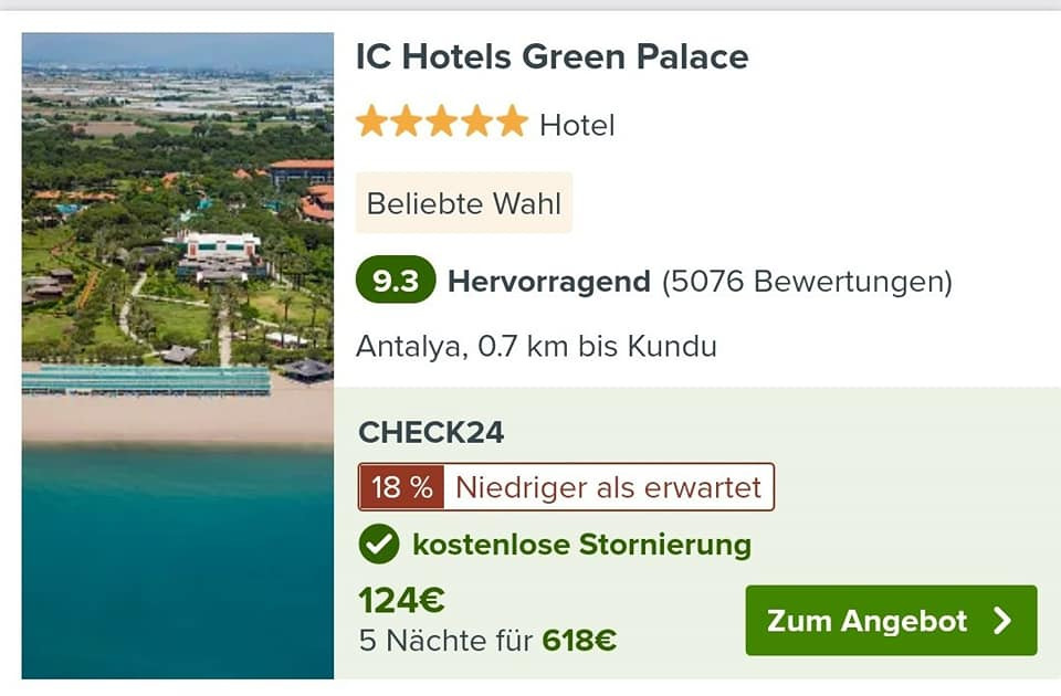 Aynı tarih, aynı otel, aynı hizmet: Alman turiste 6 bin, yerli turiste ise... - Resim : 1
