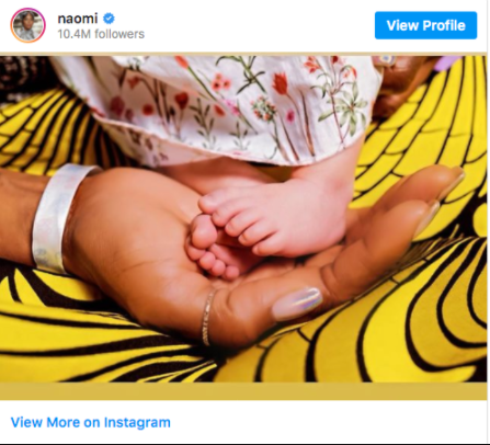 50 yaşındaki Naomi Campbell anne oldu - Resim : 1