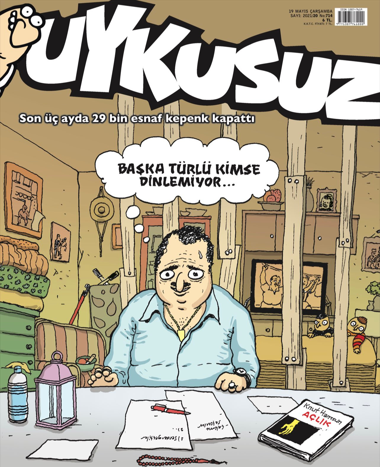 Uykusuz'dan Sedat Peker göndermeli kapak - Resim : 1