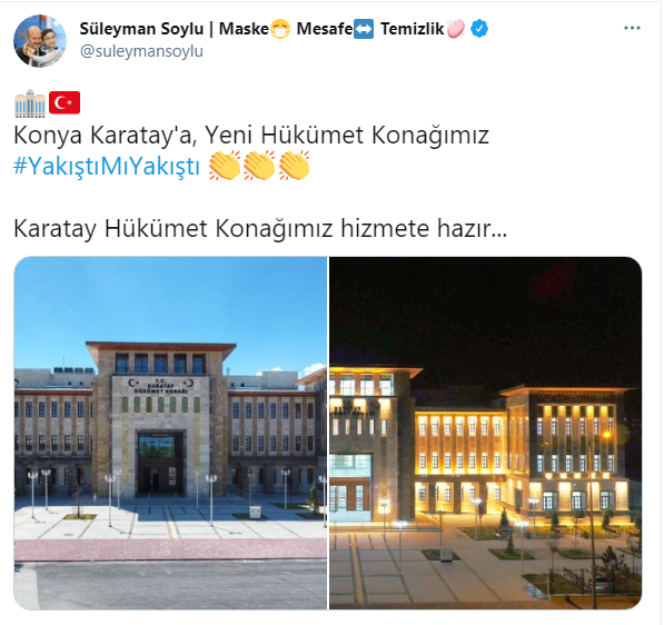 Süleyman Soylu'nun 'yakıştı mı yakıştı' diye duyurduğu bir başka konak da tanıdığa yaptırılmış! - Resim : 1