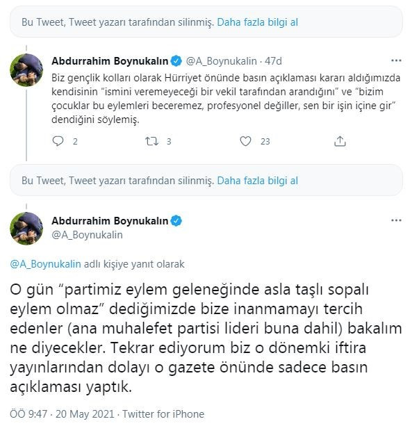 Sedat Peker’in 'Hürriyet baskını' iddiası sonrası AKP’li Abdurrahim Boynukalın'dan açıklama - Resim : 2