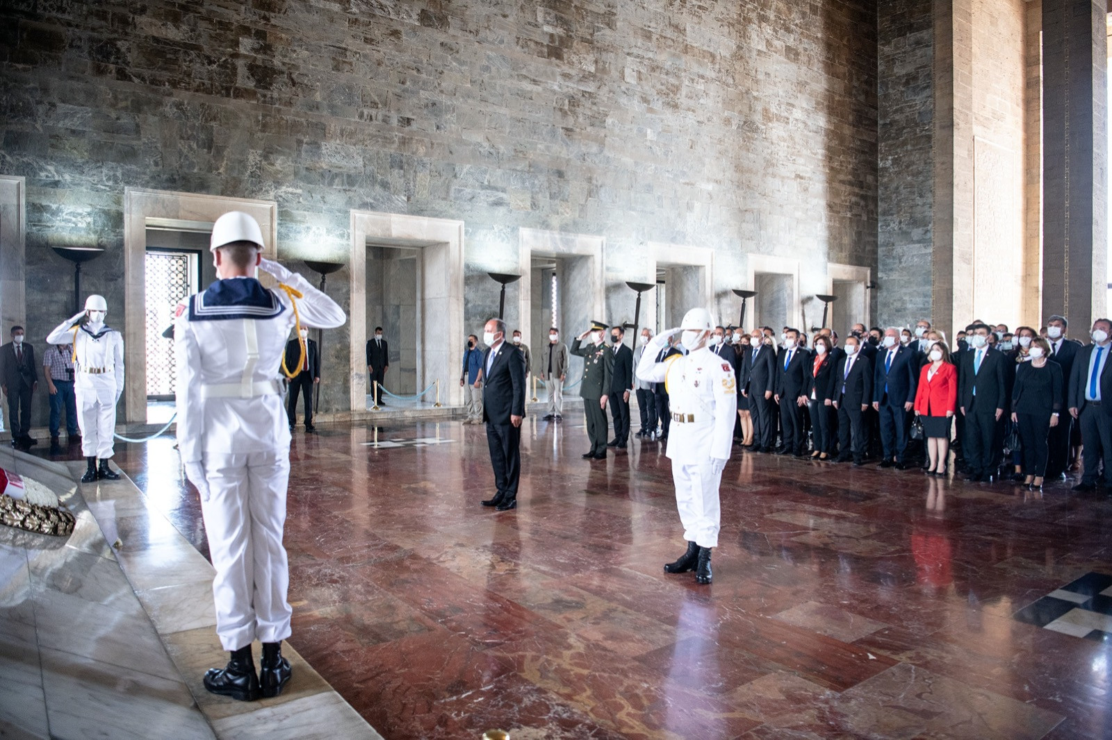 Memleket Partisi Kurucular Kurulu Anıtkabir'de - Resim : 1