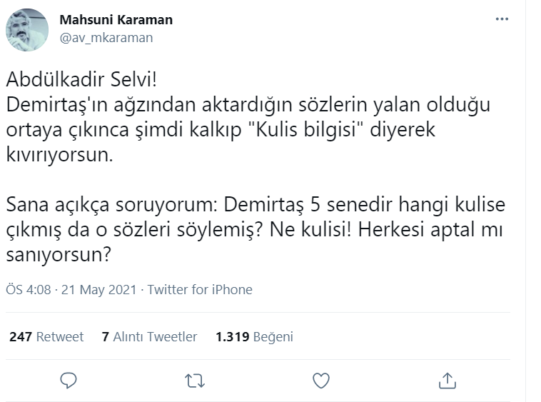 Abdulkadir Selvi'ye şok sözler: 'Kulis bilgisi' diyerek kıvırıyorsun; herkesi aptal mı sanıyorsun? - Resim : 1