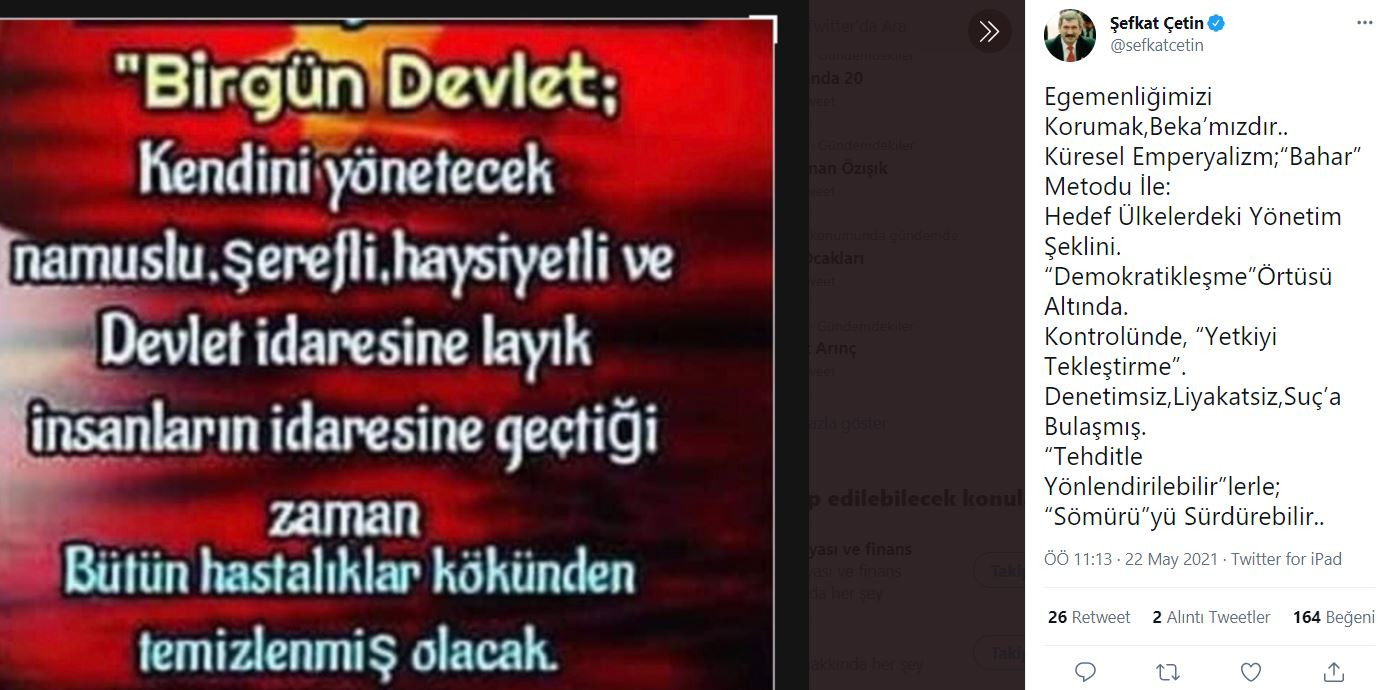 Bahçeli'nin fişini çektiği eski sağ kolundan AKP'ye olay gönderme - Resim : 1