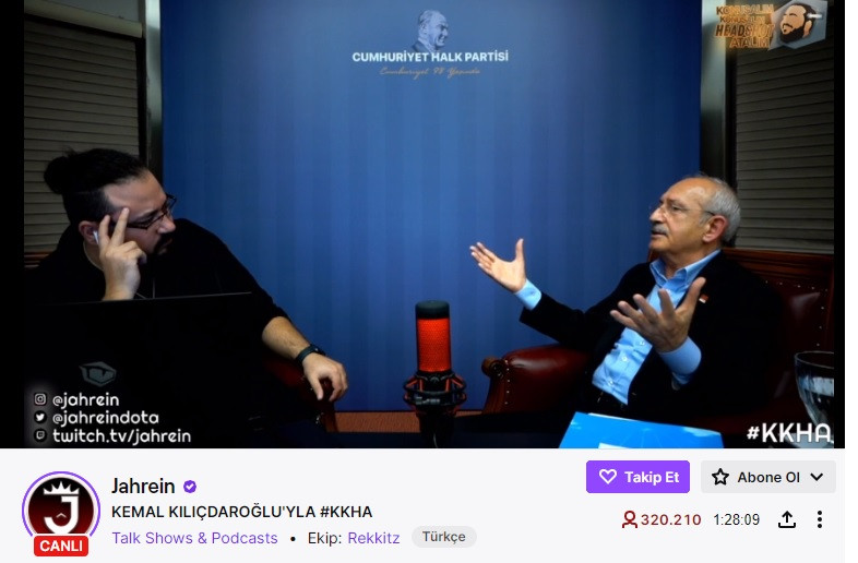 Kılıçdaroğlu'nun katıldığı Twitch yayınına rekor katılım! - Resim : 1