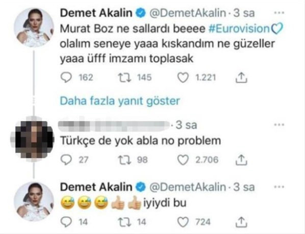 Demet Akalın'ın Eurovision paylaşımı olay oldu - Resim : 1