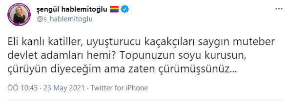 Sedat Peker'in açıklamalarının ardından Şengül Hablemitoğlu'ndan açıklama: Şimdi gözümün önüne geliyor - Resim : 4