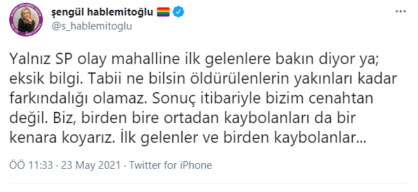 Sedat Peker'in açıklamalarının ardından Şengül Hablemitoğlu'ndan açıklama: Şimdi gözümün önüne geliyor - Resim : 6