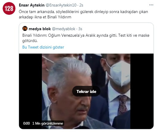 CHP'li vekil paylaştı: Binali Yıldırım'ın Erkan Yıldırım açıklamasında ilginç detay - Resim : 1