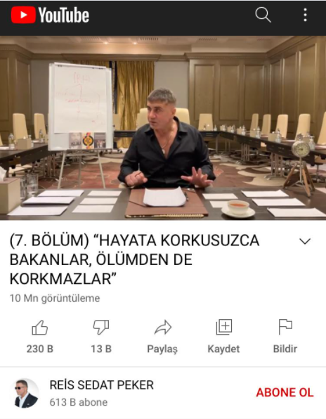 Sedat Peker'in 7. videosunu kaç kişi izledi? - Resim : 1