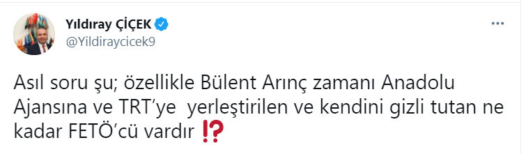 Kavga kızıştı: MHP bu defa Bülent Arınç'ı hedef aldı! - Resim : 2