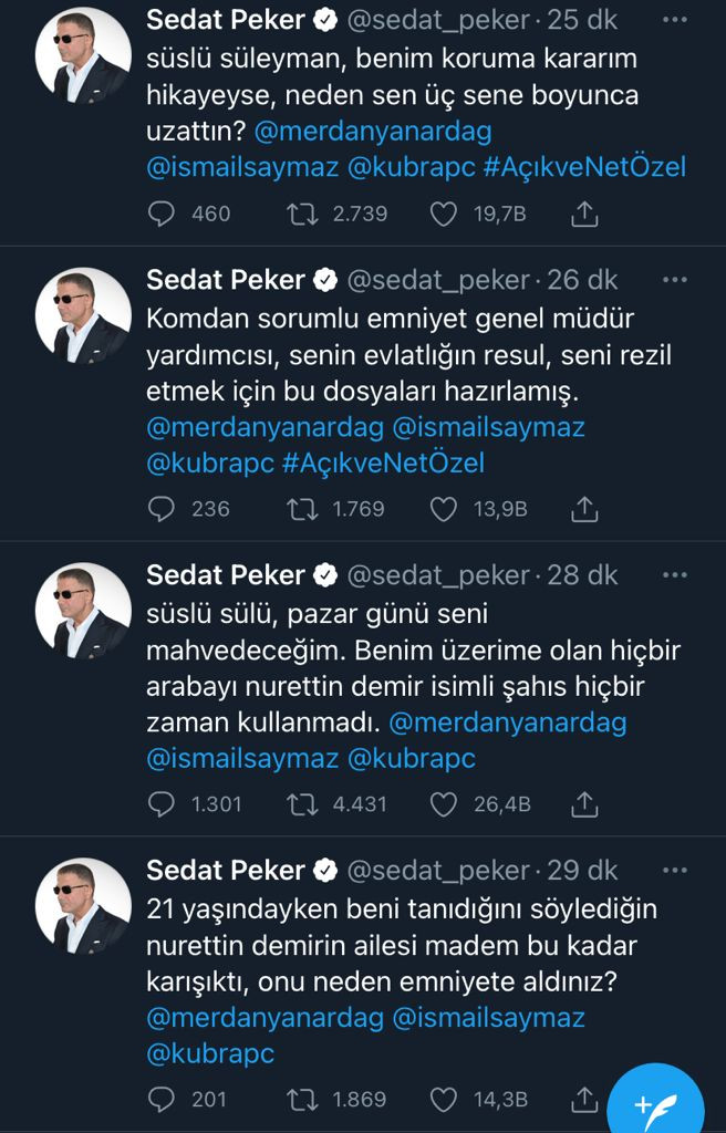 Süleyman Soylu konuştu, Sedat Peker canlı yayına soru yağdırdı! - Resim : 4