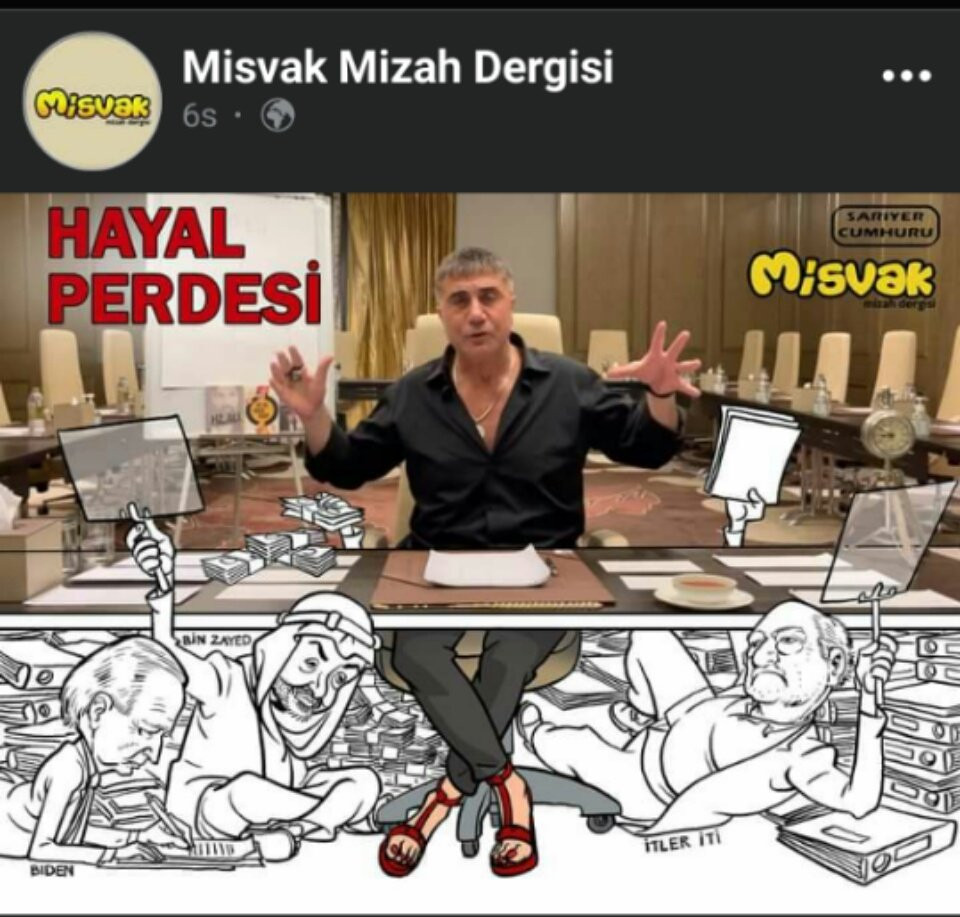 Misvak Sedat Peker'i FETÖ'cü ilan etti, kadın ayakkabısı giydirip oje sürdü! - Resim : 2