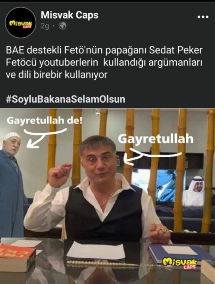 Misvak Sedat Peker'i FETÖ'cü ilan etti, kadın ayakkabısı giydirip oje sürdü! - Resim : 3