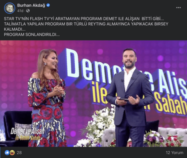 'Demet ve Alişan ile Sabah Sabah programı yayından kaldırıldı' iddiası - Resim : 1