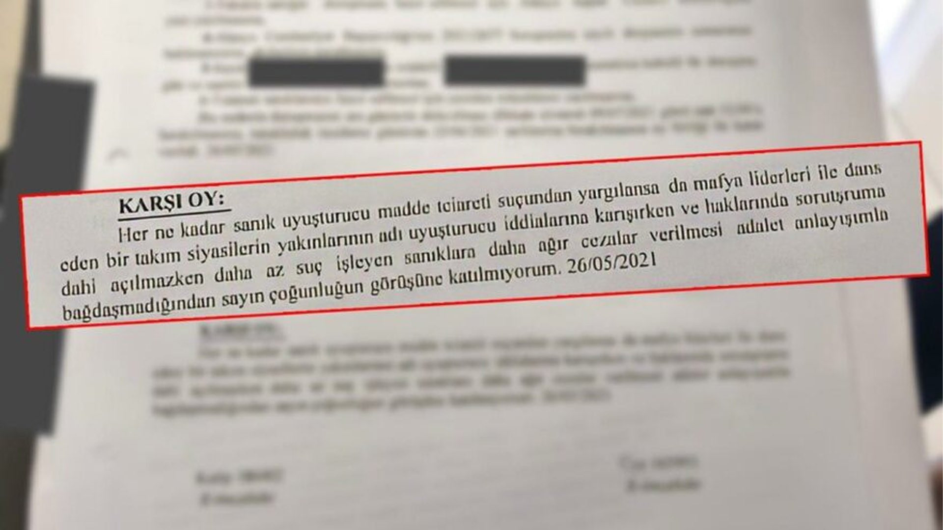 'Mafya lideriyle dans eden siyasilerin yakınları az ceza alıyor' diyen hakime jet tayin! - Resim : 1