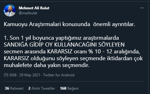 MAK Danışmanlık, son 1 yıllık araştırma sonuçlarını açıkladı: İşte partilerin oy dengelerinde son durum! - Resim : 1