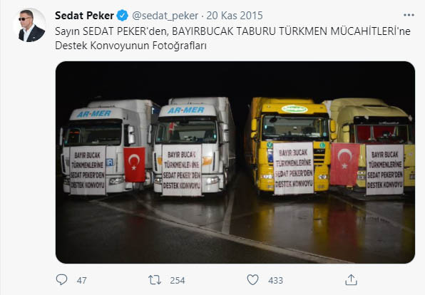 Son video ile yeniden gündeme geldi: İşte Sedat Peker'in Suriye'ye gönderdiği 'yardımlar' - Resim : 1
